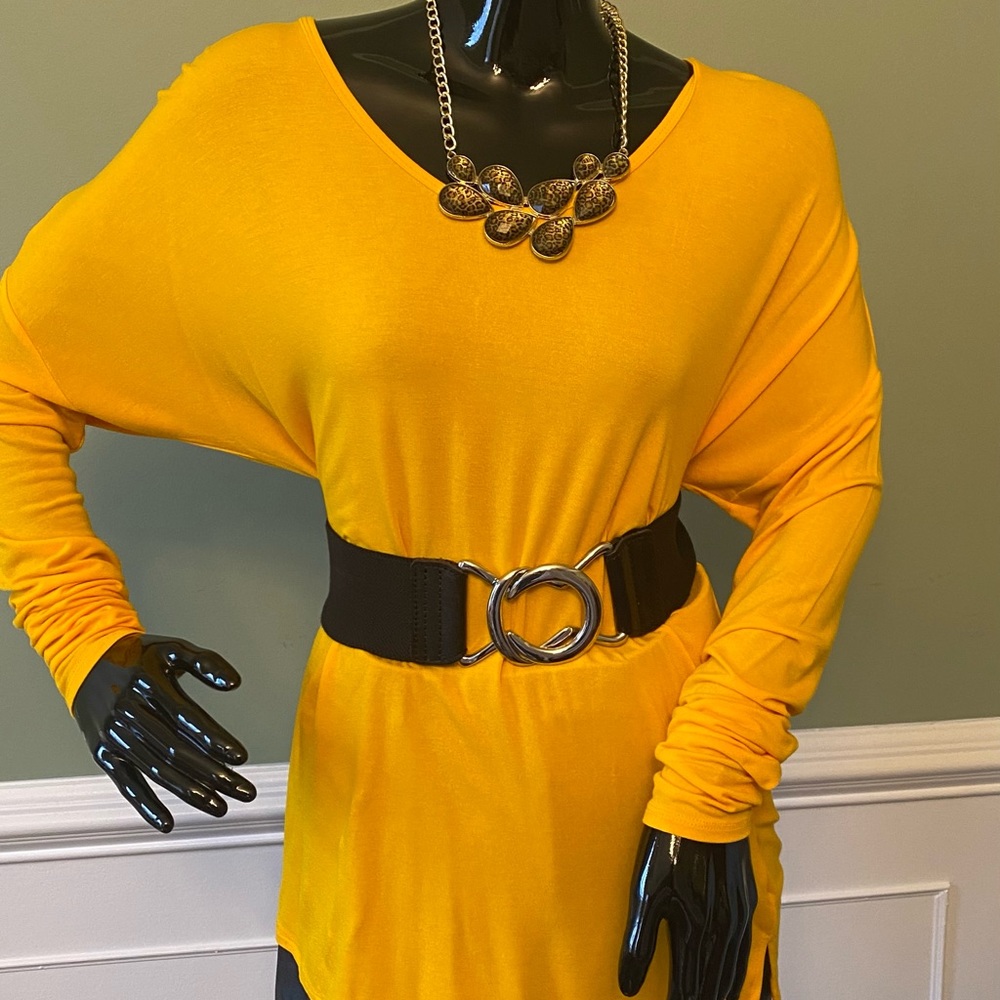 Ralph Lauren Stretch Belt with Interlocking Buckle